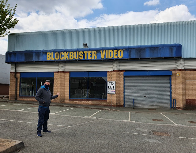 Blockbuster Video in Nuneaton, May 2021