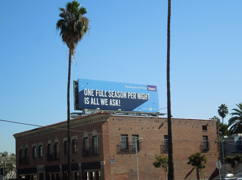 all we ask Roku billboard