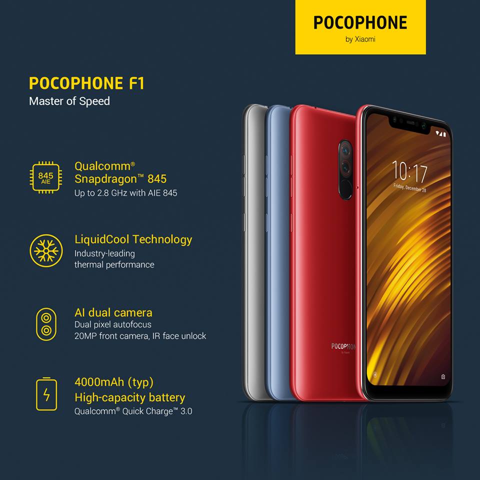 Only on Sept 6, Pocophone F1 Will Be Priced Php1,000 cheaper