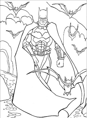 Batman coloring pages