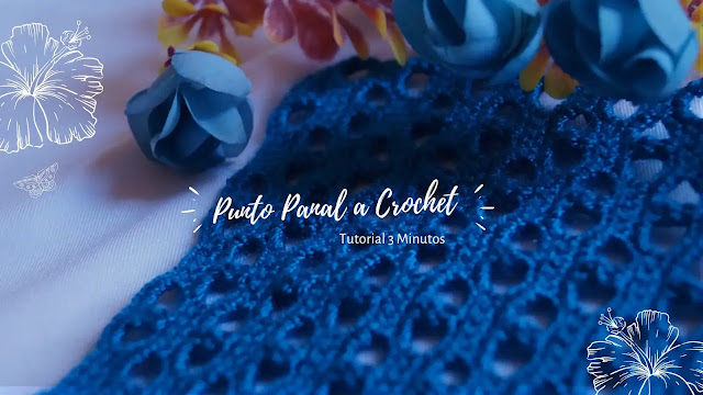 Punto panal a crochet