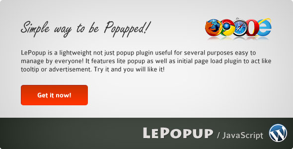 LePopup WordPress Plugin Free Download by CodeCanyon.