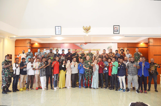 Josua Sembiring Gelar Tatap Muka Bersama Tokoh Pemuda Papua di Jayapura