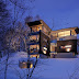 Modern homes exterior designs Hokkaido Japan.