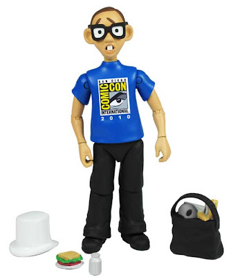 San Diego Comic-Con 2010 Exclusive Robot Chicken Convention Nerd Action Figure