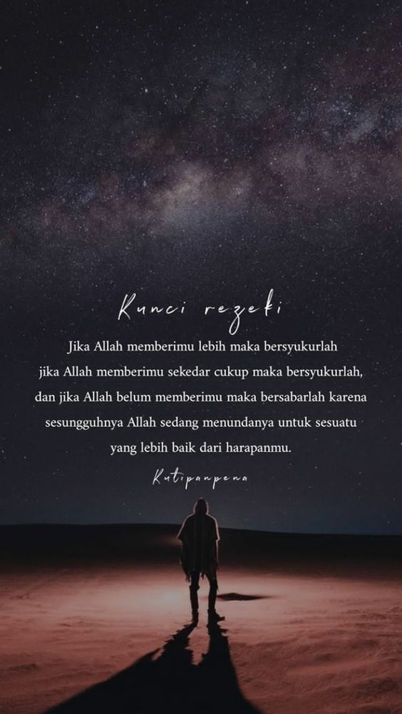 Kunci Rezeki-Quote Hari Ini - Quote Hari Ini