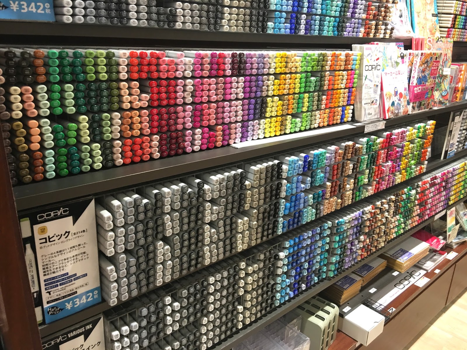 Evacomics Blog Where To Buy Copic Markers In Tokyo