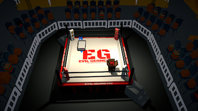 Wrestling Cardboard Championship Game Screenshot 1