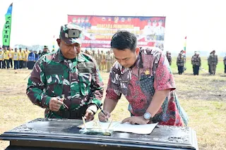 TMMD Sengkuyung Desa Sumublor - Kolaborasi Membangun Negeri
