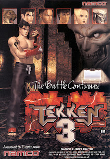 Tekken 3+arcade+game+portable+3D+fighter+art+flyer