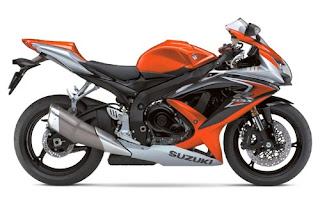 Motorcycles 2008  Suzuki GSX R600 Orange Edition Bodykit