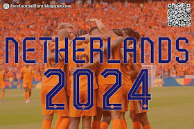 Netherlands Euro 2024 Nike Font