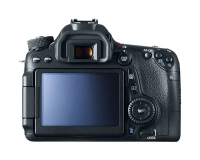 Canon EOS 70D - back view