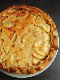 Apple Far Breton tart