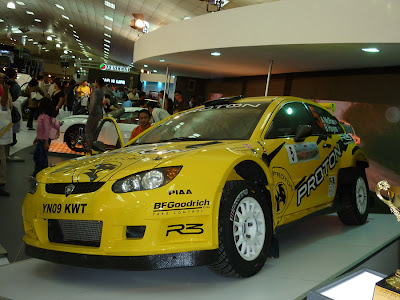 Satria Neo Super 2000 rally car