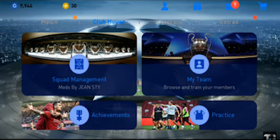 PES 2019 Mobile v3.1.1 UCL Graphics Patch