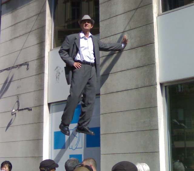 Johan Lorbeer - a German street performer