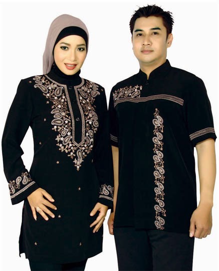 10 Contoh Model Baju Muslim Couple Terpopuler 2019