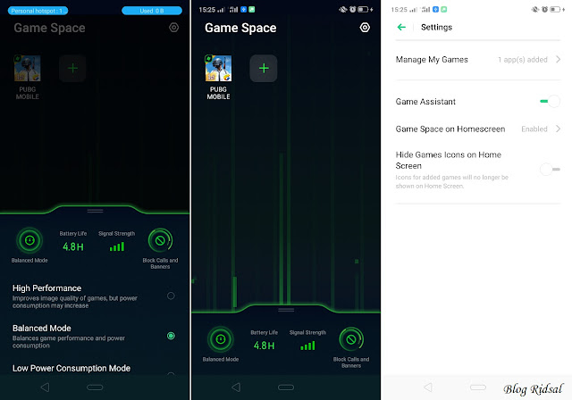 Review Realme 3: Berawal dari Penasaran - Fitur Game Space