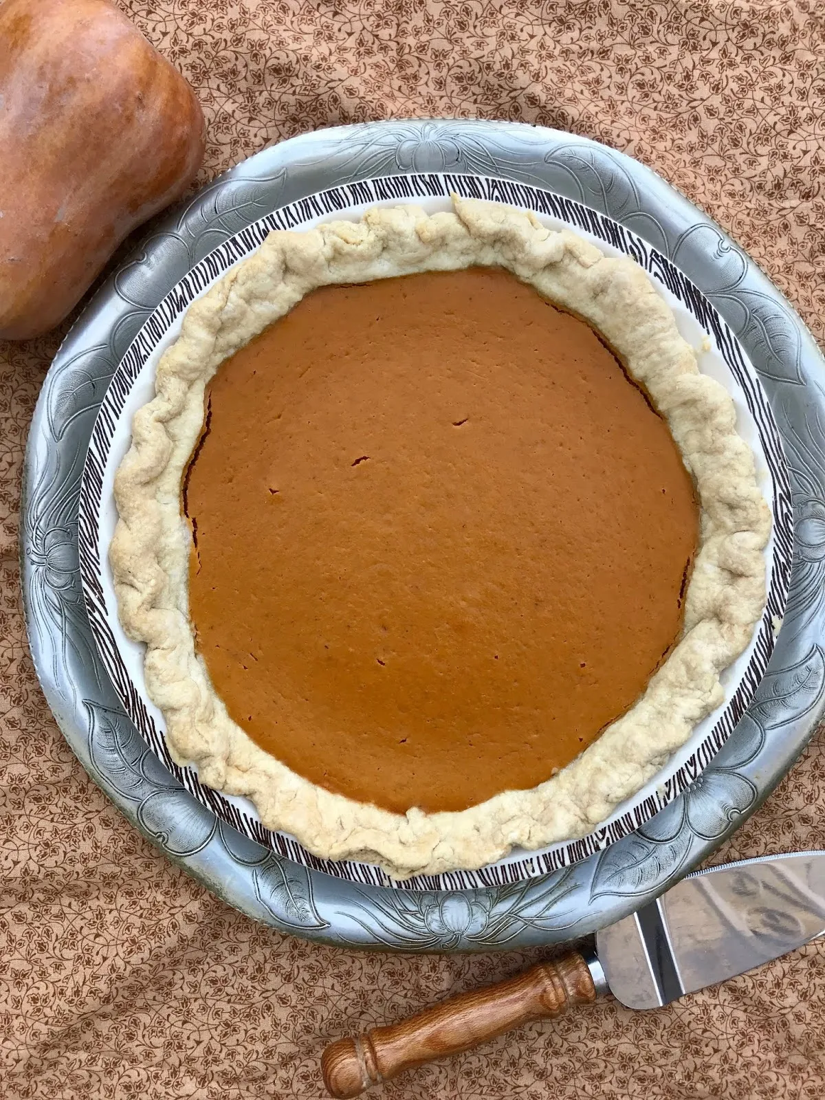 Roasted Honeynut Squash Pie