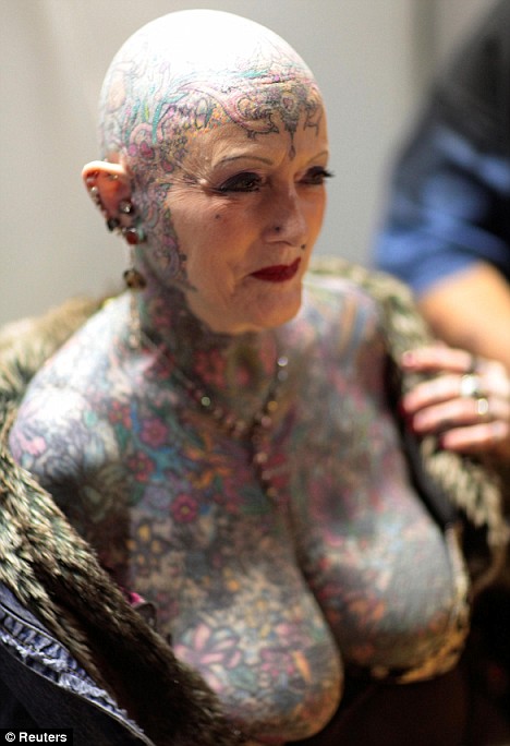 Isobel Varley isn't shy of showing her tattoos, as these pictures of her at
