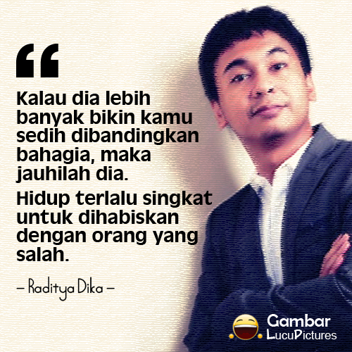 Kata2 Baper Raditya Dika, Penting!