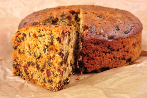 Homemade Fruit cake With Nuts