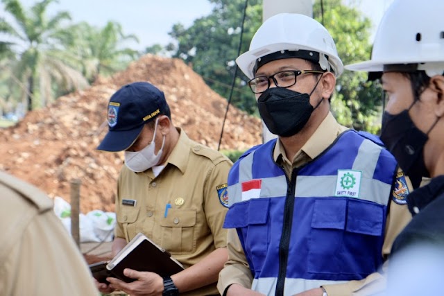 Pembangunan Jembatan GDC  Diharapkan Selesai 10 Desember 2021