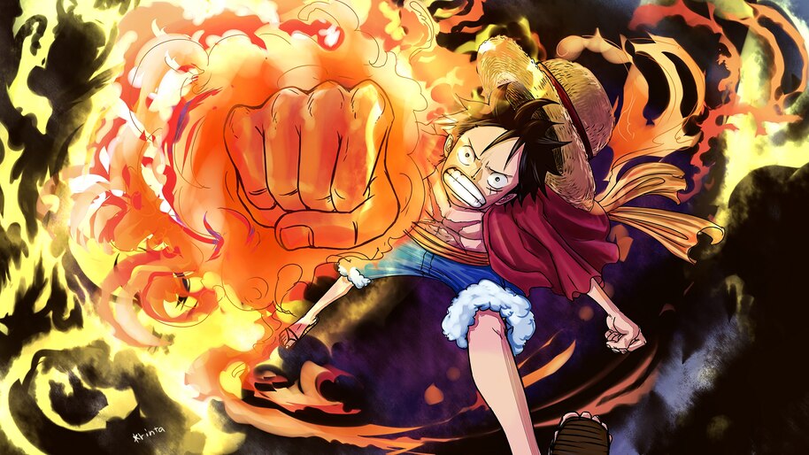 Luffy Red Hawk One Piece 4k Wallpaper 6 38