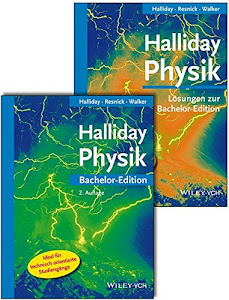 Halliday Physik Bachelor Deluxe: Lehrbuch mit Lösungsband
