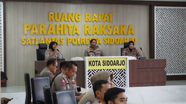 Polresta Malang Kota Pelajari Sarana Prasarana Kelompok Rentan di Polresta Sidoarjo