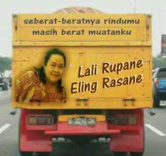 gambar bak truk lucu - ileng rasae'