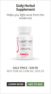 ClearPores Daily Herbal Supplement® Help You Fight Acne from Inside-Out and Encourages Healthy Skin Appearance