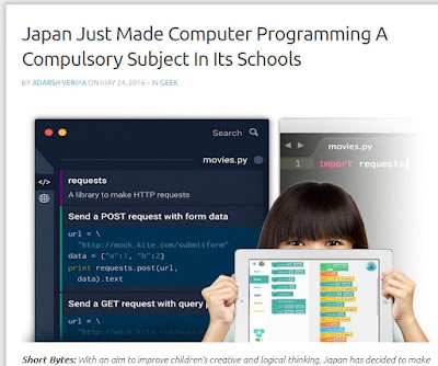 http://fossbytes.com/japan-computer-programming-compulsory-subject-schools/