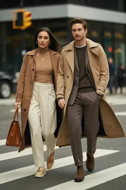 Neutral Trench + Monochrome Layers
