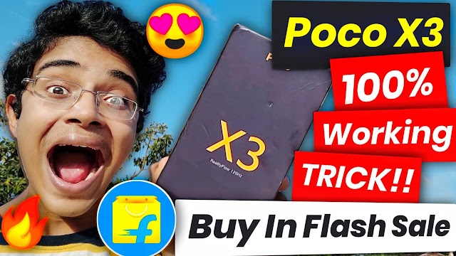 How To Buy Poco X3 In Flipkart ✅ - (100% Working TRICK🔥)