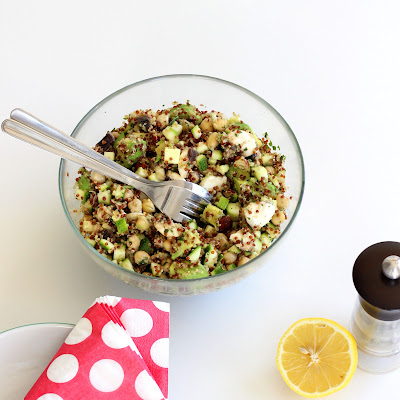 Illustration Taboulé de Quinoa - Pois Chiche & Avocat