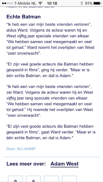 Echte Batman, nu.nl