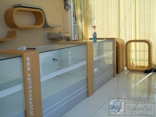 Jasa Produksi Etalase Display Toko + Furniture Semarang