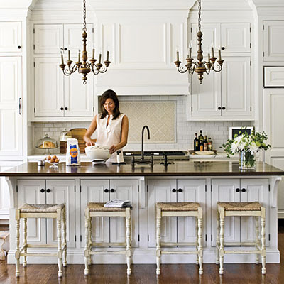 White Kitchen Flooring on White Kitchens