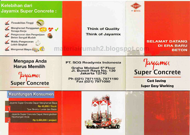 Beton Readymix - Jayamix - Super Concrete