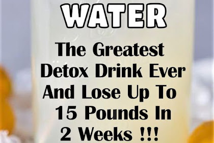 Japanese Water To Burn All The Fat From Your Waist, Back And Thighs!