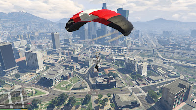 Just Cause 2 Parachute Thrusters For GTA V(GTA V Mods)