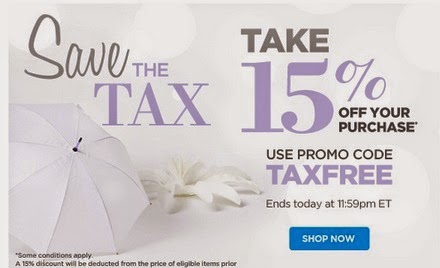 The Shopping Channel Save The Tax 15% Off Your Purchase Promo Code