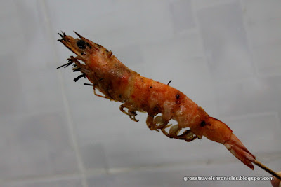 grilled prawn