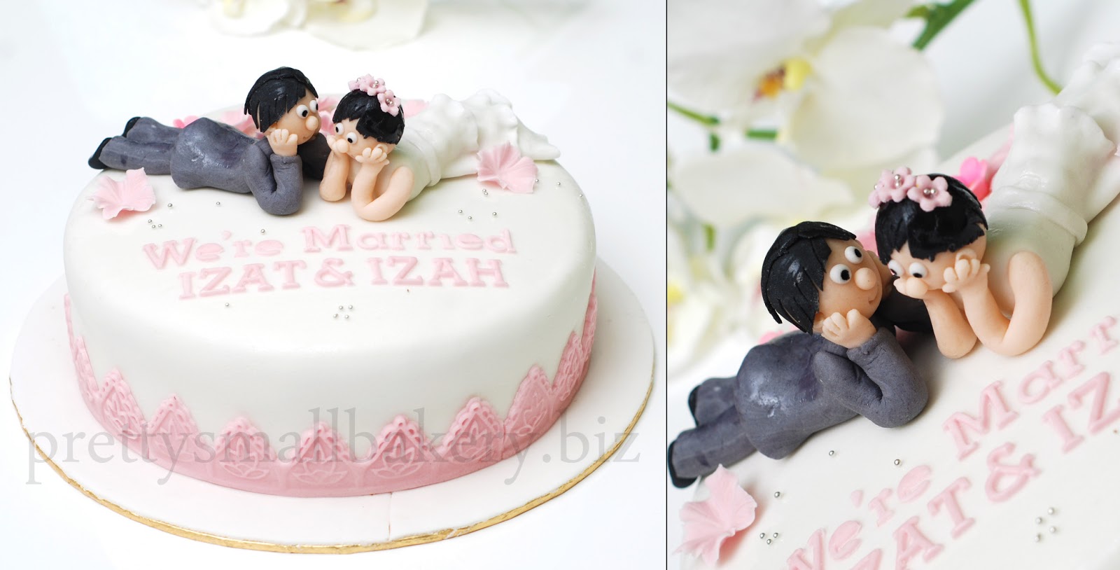 Kek pengantin 'couple wed' yang paling laris dr 