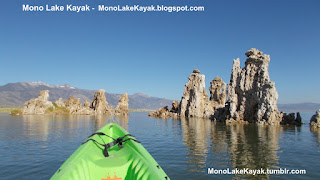 Kayaking Mono Lake - by the Tufa Towers