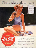 Resultado de imagen de publicidad Coca Cola años 40 gil elvgren