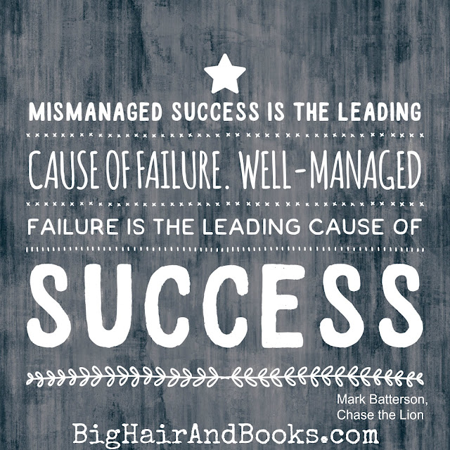 Success and Failure quote from Chase the Lion by Mark Batterson #mustread #chasethelion