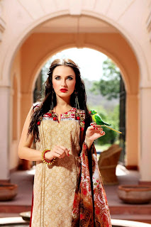  Pareesa Summer Collection 2013-14 | New Collection of Pareesa Lawn by ChenOne